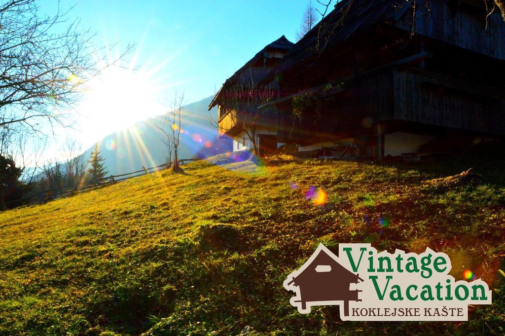Domacija Koklej - Apartments Vintage Vacation Luče Exteriör bild